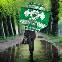 Power Green Ranger Santa Claus Umbrella Funny Christmas - Wonder Print Shop
