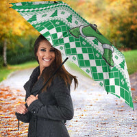 Power Green Ranger Santa Claus Umbrella Funny Christmas - Wonder Print Shop