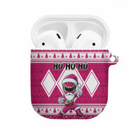 Power Pink Ranger Santa Claus AirPods Case Funny Christmas - Wonder Print Shop
