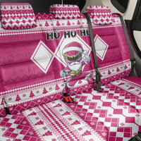 Power Pink Ranger Santa Claus Back Car Seat Cover Funny Christmas - Wonder Print Shop