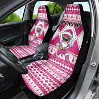 Power Pink Ranger Santa Claus Car Seat Cover Funny Christmas - Wonder Print Shop