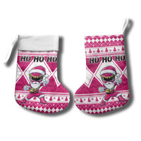 Power Pink Ranger Santa Claus Christmas Stocking Funny Christmas - Wonder Print Shop