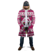 Personalized Power Pink Ranger Santa Claus Cloak Funny Christmas - Wonder Print Shop