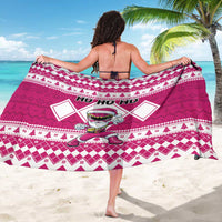 Power Pink Ranger Santa Claus Sarong Funny Christmas - Wonder Print Shop