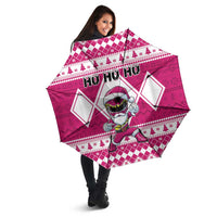 Power Pink Ranger Santa Claus Umbrella Funny Christmas - Wonder Print Shop