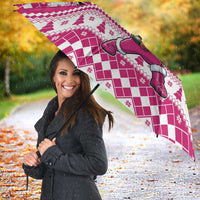 Power Pink Ranger Santa Claus Umbrella Funny Christmas - Wonder Print Shop