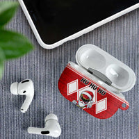 Power Red Ranger Santa Claus AirPods Case Funny Christmas - Wonder Print Shop