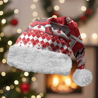 Power Red Ranger Santa Claus Christmas Santa Hat Funny Christmas - Wonder Print Shop