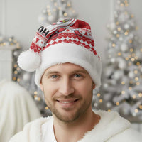 Power Red Ranger Santa Claus Christmas Santa Hat Funny Christmas - Wonder Print Shop