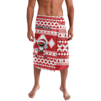 Personalized Power Red Ranger Santa Claus Lavalava Funny Christmas - Wonder Print Shop