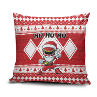 Power Red Ranger Santa Claus Pillow Cover Funny Christmas - Wonder Print Shop