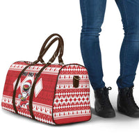 Power Red Ranger Santa Claus Travel Bag Funny Christmas - Wonder Print Shop