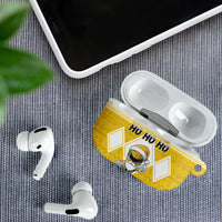 Power Yellow Ranger Santa Claus AirPods Case Funny Christmas - Wonder Print Shop