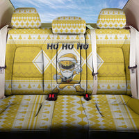 Power Yellow Ranger Santa Claus Back Car Seat Cover Funny Christmas - Wonder Print Shop