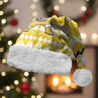 Power Yellow Ranger Santa Claus Christmas Santa Hat Funny Christmas - Wonder Print Shop