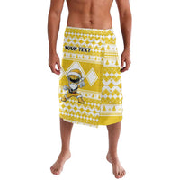 Personalized Power Yellow Ranger Santa Claus Lavalava Funny Christmas - Wonder Print Shop