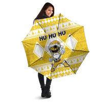 Power Yellow Ranger Santa Claus Umbrella Funny Christmas - Wonder Print Shop