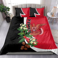 Yemen Unification Day 2024 Bedding Set May 22 Unity Day Flag Style - Wonder Print Shop