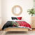 Yemen Unification Day 2024 Bedding Set May 22 Unity Day Flag Style - Wonder Print Shop