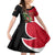 Yemen Unification Day 2024 Family Matching Off Shoulder Maxi Dress and Hawaiian Shirt May 22 Unity Day Flag Style - Wonder Print Shop
