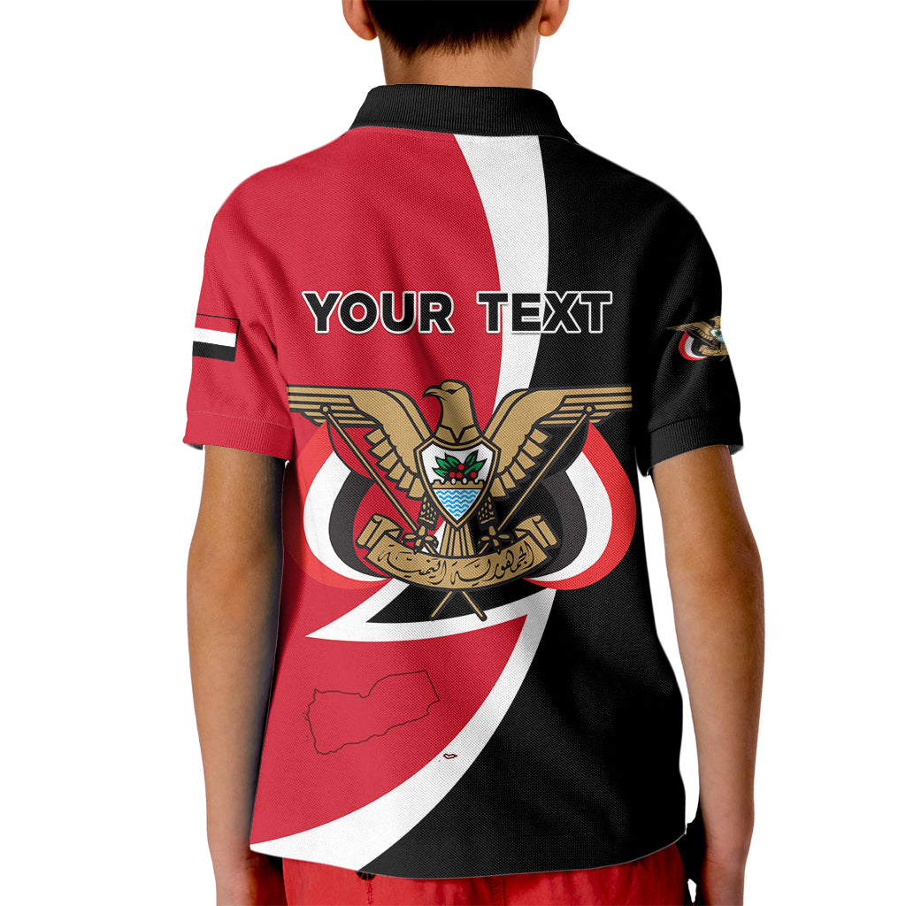 Yemen Unification Day 2024 Kid Polo Shirt May 22 Unity Day Flag Style - Wonder Print Shop