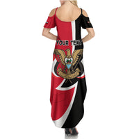 Yemen Unification Day 2024 Summer Maxi Dress May 22 Unity Day Flag Style - Wonder Print Shop
