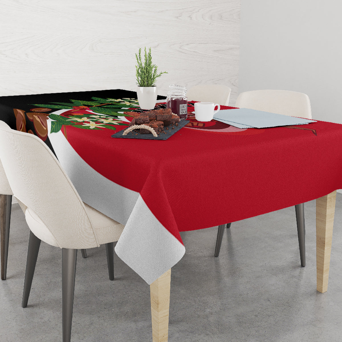 Yemen Unification Day 2024 Tablecloth May 22 Unity Day Flag Style - Wonder Print Shop