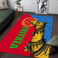 Eritrea Independence Day 2024 Area Rug Eritrean Camel African Pattern - Wonder Print Shop