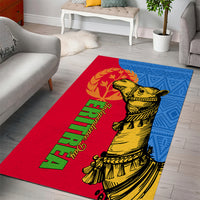 Eritrea Independence Day 2024 Area Rug Eritrean Camel African Pattern - Wonder Print Shop