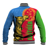 Eritrea Independence Day 2024 Baseball Jacket Eritrean Camel African Pattern - Wonder Print Shop
