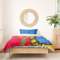 Eritrea Independence Day 2024 Bedding Set Eritrean Camel African Pattern - Wonder Print Shop