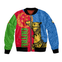 Eritrea Independence Day 2024 Bomber Jacket Eritrean Camel African Pattern - Wonder Print Shop