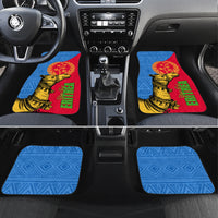 Eritrea Independence Day 2024 Car Mats Eritrean Camel African Pattern - Wonder Print Shop