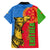 Eritrea Independence Day 2024 Family Matching Off Shoulder Maxi Dress and Hawaiian Shirt Eritrean Camel African Pattern - Wonder Print Shop