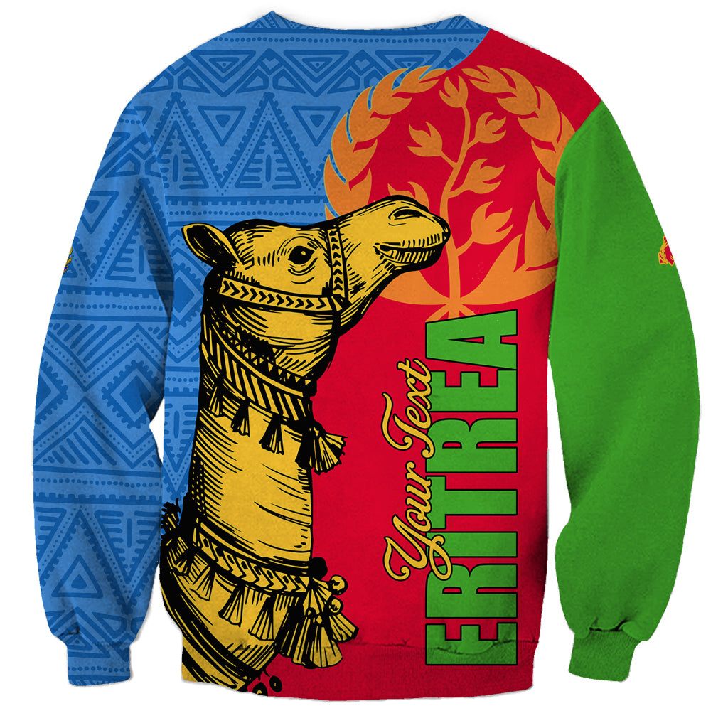 Eritrea Independence Day 2024 Sweatshirt Eritrean Camel African Pattern - Wonder Print Shop