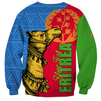 Eritrea Independence Day 2024 Sweatshirt Eritrean Camel African Pattern - Wonder Print Shop