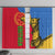 Eritrea Independence Day 2024 Window Curtain Eritrean Camel African Pattern - Wonder Print Shop