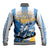 Argentina Revolution Day Baseball Jacket Sol de Mayo Warrior - Wonder Print Shop