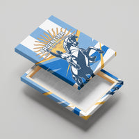 Argentina Revolution Day Canvas Wall Art Sol de Mayo Warrior - Wonder Print Shop