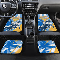 Argentina Revolution Day Car Mats Sol de Mayo Warrior - Wonder Print Shop