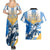 Argentina Revolution Day Couples Matching Summer Maxi Dress and Hawaiian Shirt Sol de Mayo Warrior - Wonder Print Shop