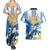 Argentina Revolution Day Couples Matching Summer Maxi Dress and Hawaiian Shirt Sol de Mayo Warrior