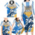 Argentina Revolution Day Family Matching Long Sleeve Bodycon Dress and Hawaiian Shirt Sol de Mayo Warrior