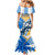 Argentina Revolution Day Family Matching Mermaid Dress and Hawaiian Shirt Sol de Mayo Warrior