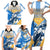 Argentina Revolution Day Family Matching Short Sleeve Bodycon Dress and Hawaiian Shirt Sol de Mayo Warrior - Wonder Print Shop
