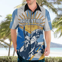 Argentina Revolution Day Hawaiian Shirt Sol de Mayo Warrior - Wonder Print Shop
