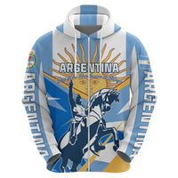 Argentina Revolution Day Hoodie Sol de Mayo Warrior - Wonder Print Shop