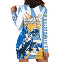 Argentina Revolution Day Hoodie Dress Sol de Mayo Warrior - Wonder Print Shop