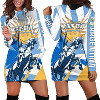 Argentina Revolution Day Hoodie Dress Sol de Mayo Warrior - Wonder Print Shop