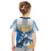 Argentina Revolution Day Kid T Shirt Sol de Mayo Warrior - Wonder Print Shop